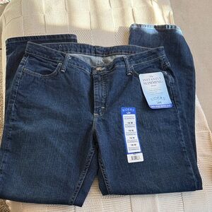 NWT Riders by Lee Dark Blue Denim Pants.  Size 16.